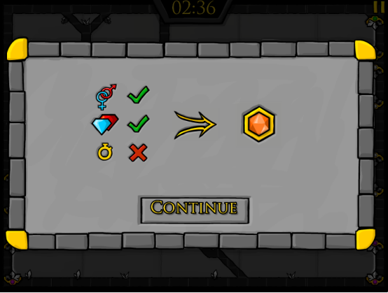 《Fireboy and Watergirl 4 Crystal Temple》游戏截图3