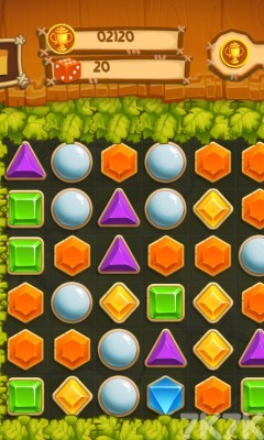 《巫师宝石对对碰》游戏截图1 《巫师宝石对对碰》游戏截图1