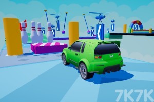 《汽车轨道冲刺》游戏截图3