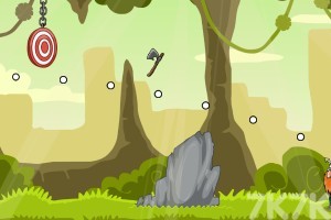 《原始人石斧打靶》游戏截图2 《原始人石斧打靶》游戏截图2