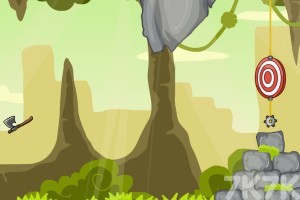 《原始人石斧打靶》游戏截图4 《原始人石斧打靶》游戏截图4
