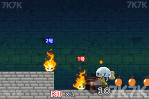 《火人兄弟古堡冒险》游戏截图2 《火人兄弟古堡冒险》游戏截图2