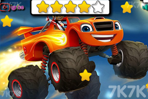 《火焰大脚车找星星》游戏截图2 《火焰大脚车找星星》游戏截图2