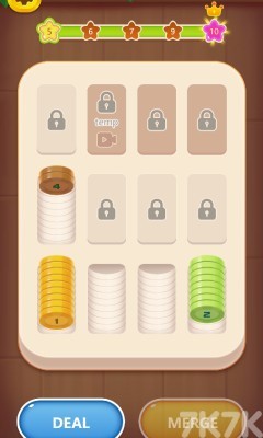 《彩色硬币大合成》游戏截图1 《彩色硬币大合成》游戏截图1