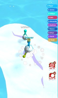 《火柴人滚雪球》游戏截图3 《火柴人滚雪球》游戏截图3