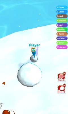 《火柴人滚雪球》游戏截图1 《火柴人滚雪球》游戏截图1