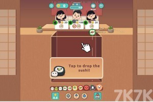 《合并寿司店》游戏截图1 《合并寿司店》游戏截图1