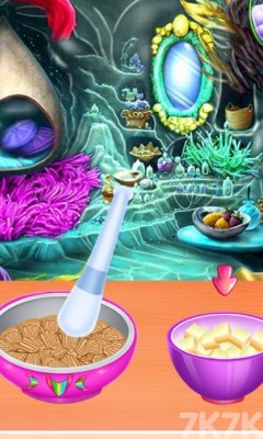 《五彩人鱼蛋糕》游戏截图2 《五彩人鱼蛋糕》游戏截图2