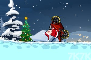 《圣诞摩托车无敌版》游戏截图3 《圣诞摩托车无敌版》游戏截图3