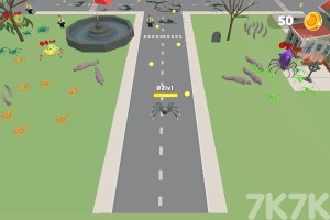 《超级蜘蛛进化》游戏截图2 《超级蜘蛛进化》游戏截图2