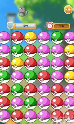 《精灵球对对碰》游戏截图1 《精灵球对对碰》游戏截图1