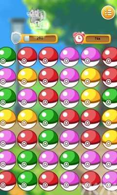 《精灵球对对碰》游戏截图2 《精灵球对对碰》游戏截图2