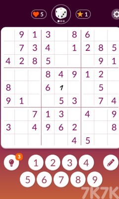 《趣味数独》游戏截图3 《趣味数独》游戏截图3