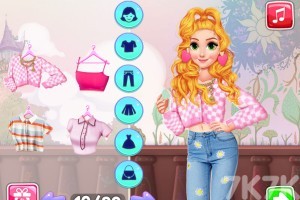 《金发公主做美甲》游戏截图3 《金发公主做美甲》游戏截图3