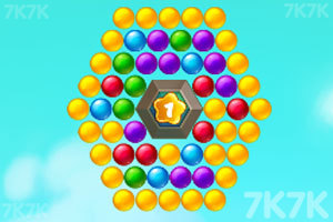 《经典天空泡泡龙》游戏截图2 《经典天空泡泡龙》游戏截图2