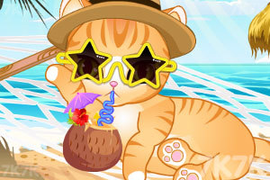 《宠物喵星人的夏日之旅》游戏截图1 《宠物喵星人的夏日之旅》游戏截图1