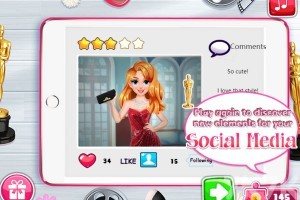 《女明星的角色扮演》游戏截图3 《女明星的角色扮演》游戏截图3