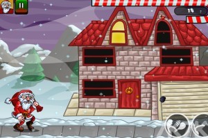 《圣诞老人往前冲》游戏截图2 《圣诞老人往前冲》游戏截图2