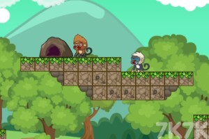 《狒狒兄弟冒险记》游戏截图2 《狒狒兄弟冒险记》游戏截图2