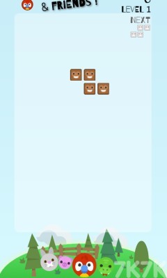 《动物俄罗斯方块》游戏截图4 《动物俄罗斯方块》游戏截图4