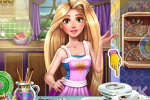 《戈迪洗盘子》游戏截图1 《戈迪洗盘子》游戏截图1