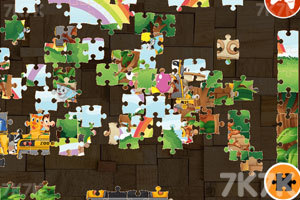 《趣味动物园拼图》游戏截图3 《趣味动物园拼图》游戏截图3