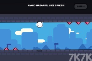 《跳墙小方块》游戏截图2