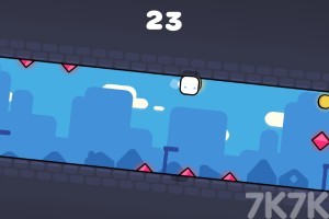 《跳墙小方块》游戏截图1