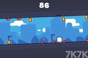 《跳墙小方块》游戏截图3