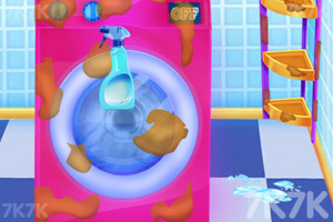 《泰勒宝贝洗衣服》游戏截图2 《泰勒宝贝洗衣服》游戏截图2