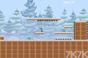 《冰雪男孩大冒险》游戏截图2 《冰雪男孩大冒险》游戏截图2