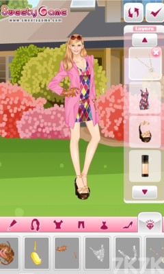 《粉红女郎穿搭》游戏截图2 《粉红女郎穿搭》游戏截图2
