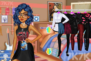 《朋克风美少女》游戏截图2 《朋克风美少女》游戏截图2