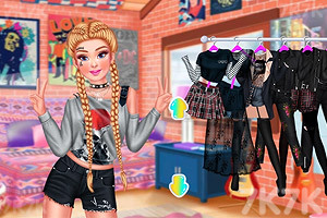 《朋克风美少女》游戏截图4 《朋克风美少女》游戏截图4