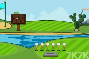 《高尔夫球手逃脱》游戏截图4 《高尔夫球手逃脱》游戏截图4