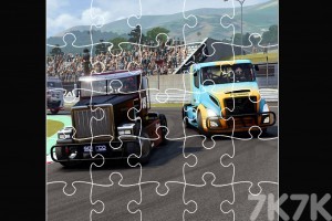 《炫酷赛车拼图》游戏截图1 《炫酷赛车拼图》游戏截图1