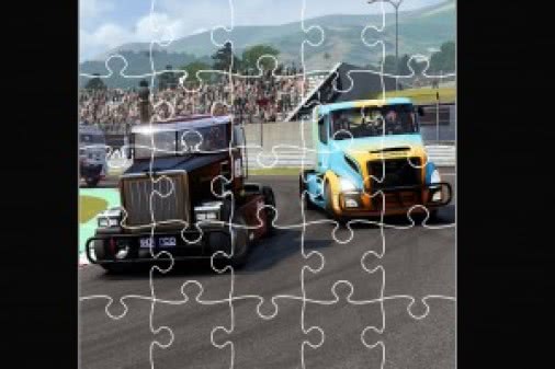 炫酷赛车拼图