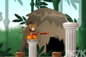 《小猴王冒险》游戏截图2 《小猴王冒险》游戏截图2