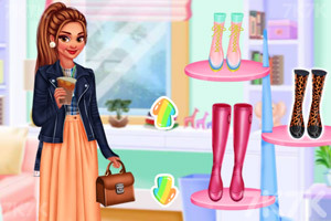 《我的时尚雨靴》游戏截图3