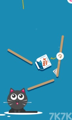 《喝奶的猫》游戏截图3 《喝奶的猫》游戏截图3