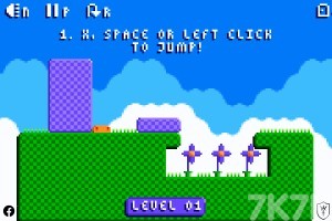 《史莱姆跳跃》游戏截图1 《史莱姆跳跃》游戏截图1