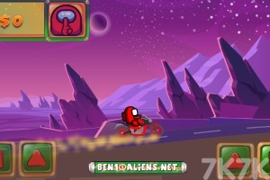 《太空人摩托驾驶》游戏截图2 《太空人摩托驾驶》游戏截图2