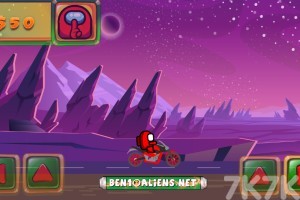 《太空人摩托驾驶》游戏截图4 《太空人摩托驾驶》游戏截图4