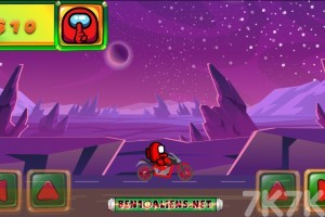 《太空人摩托驾驶》游戏截图1 《太空人摩托驾驶》游戏截图1