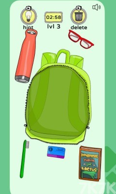 《装满书包》游戏截图2 《装满书包》游戏截图2
