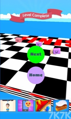 《跳跃紫方块》游戏截图1 《跳跃紫方块》游戏截图1