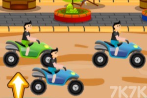 《沙滩车障碍赛》游戏截图1 《沙滩车障碍赛》游戏截图1