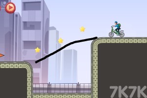 《画线自行车》游戏截图2 《画线自行车》游戏截图2