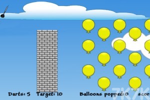 《忍者镖气球》游戏截图1