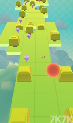 《彩虹小球冲刺》游戏截图2 《彩虹小球冲刺》游戏截图2